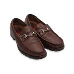 Sapato Loafer Horsebit Gucci Vintage 