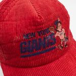 Boné Trucker Veludo Cotelê New York Giants Vintage 80s