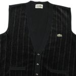 Colete Veludo Lacoste Vintage 80s