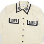 Camisa  Tess Seda Vintage 