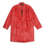 Jaqueta Couro Preston & York Vintage 