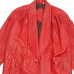 Jaqueta Couro Preston & York Vintage 