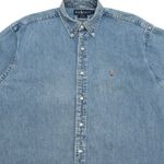 Camisa  Jeans Polo Ralph Lauren Vintage  
