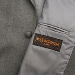 Blazer Lã Yves Saint Laurent Vintage