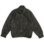 Jaqueta Couro Claiborne Vintage 