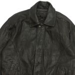Jaqueta Couro Claiborne Vintage 