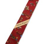 Gravata Salvatore Ferragamo Vintage 