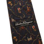 Gravata Salvatore Ferragamo Vintage 