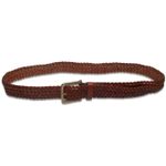Cinto Trançado Cole Haan Couro Vintage 