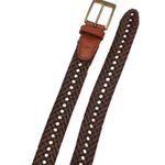 Cinto Trançado Dockers Couro Vintage 