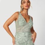 Vestido Agnes Longo Verde Chá