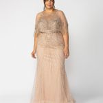 Vestido Marilia Longo Dourado
