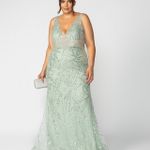 Vestido Agnes Longo Verde Chá