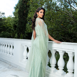 Vestido Longo Zara Verde Menta