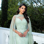 Vestido Longo Zara Verde Menta
