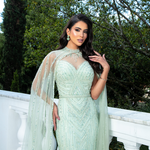 Vestido Longo Zara Verde Menta