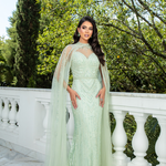 Vestido Longo Zara Verde Menta