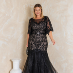 Vestido Nara Longo Preto