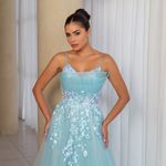 Vestido Longo Antonela Verde Menta