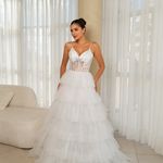 Vestido  Brenda Longo Off