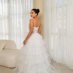 Vestido  Brenda Longo Off