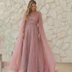 Vestido Longo  Ravena  Rose