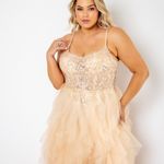 Vestido Longo Amy  Dourado