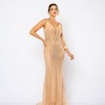 Vestido Longo Laiane Dourado