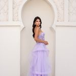 Vestido Longo Maria Cecilia Lilas