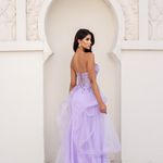 Vestido Longo Maria Cecilia Lilas