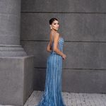 Vestido Longo Kimberly Azul