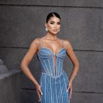 Vestido Longo Kimberly Azul