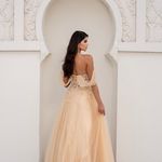 Vestido Longo Dione Dourado