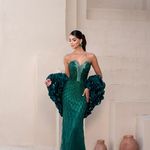 Vestido Longo Solange Verde Esmeralda