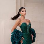 Vestido Longo Solange Verde Esmeralda