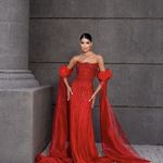 Vestido Longo Hilary Vermelho