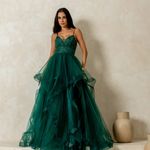 Vestido Longo Sienna Verde Esmeralda