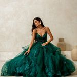 Vestido Longo Sienna Verde Esmeralda