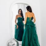Vestido Longo Carmina Verde Esmeralda