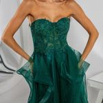 Vestido Longo Carmina Verde Esmeralda