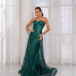 Vestido Longo Valentina Verde Esmeralda 