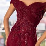 Vestido Longo Luana Marsala