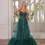 Vestido Longo Lorine Verde Esmeralda