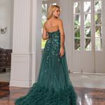 Vestido Longo Lorine Verde Esmeralda