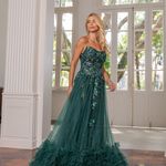 Vestido Longo Lorine Verde Esmeralda