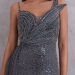 Vestido Longo Nadja Cinza 