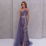 Vestido Longo Raelle Roxo