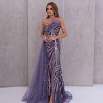 Vestido Longo Raelle Roxo