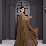 Vestido Longo Bellina Verde Oliva 