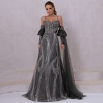 Vestido Longo Elena Verde Oliva 